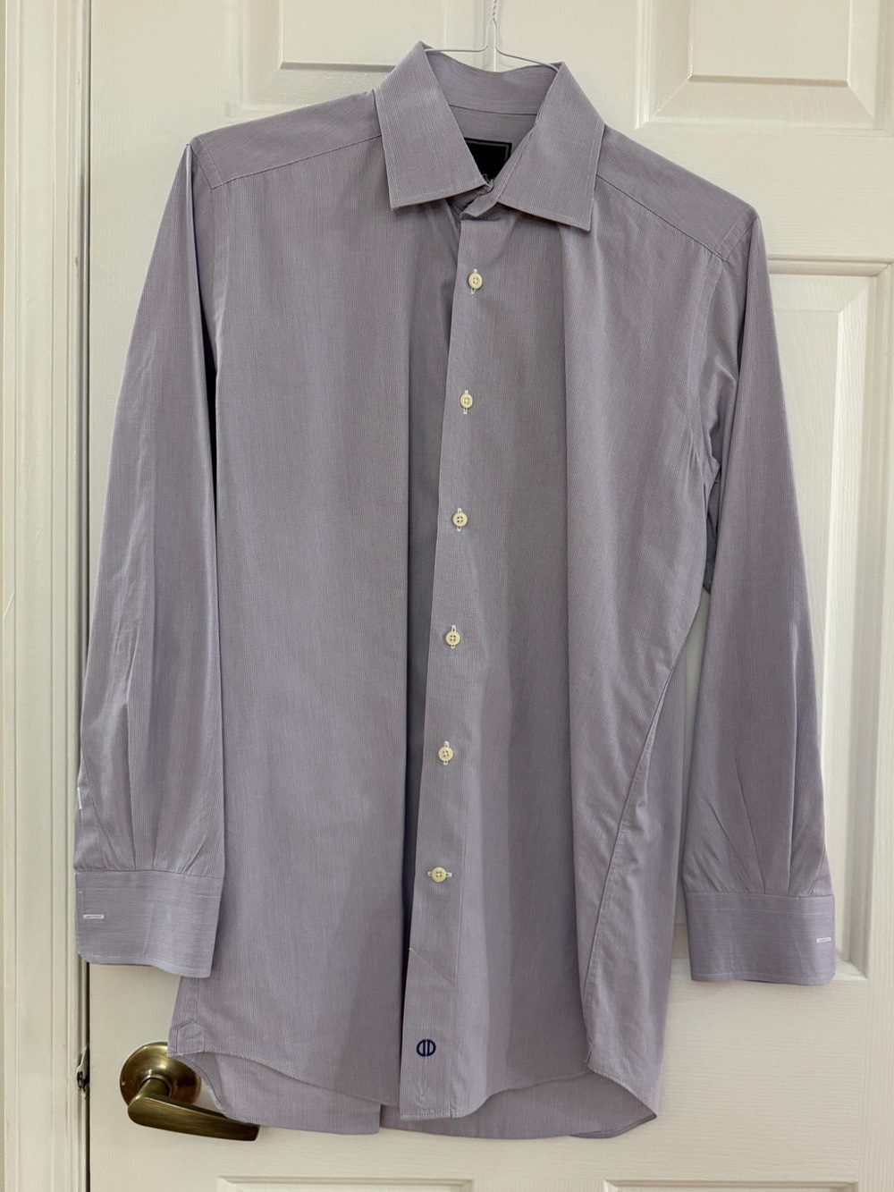 David Donahue Lavender Dress Shirt